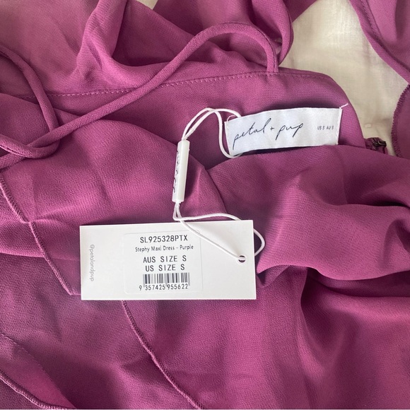 Petal and Pup Purple Stephy Maxi Dress - Size S - Picture 7 of 7